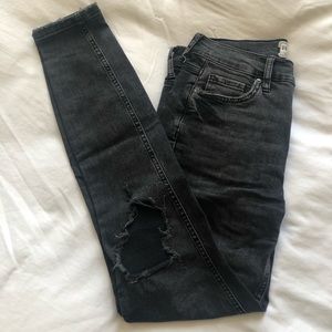 Free People Distressed Skinny Jeans